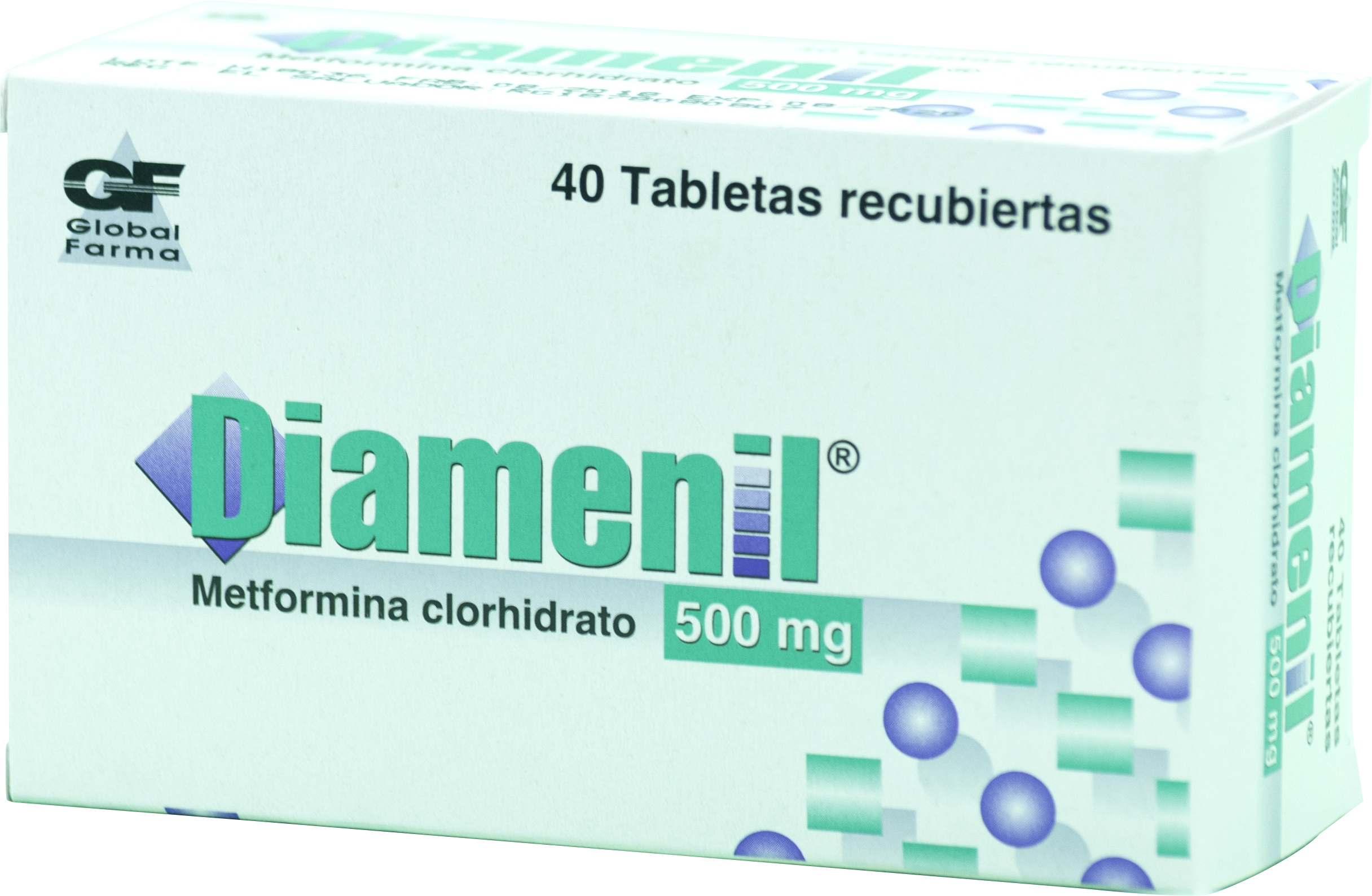 DIAMENIL TABLETAS 500MG X 40